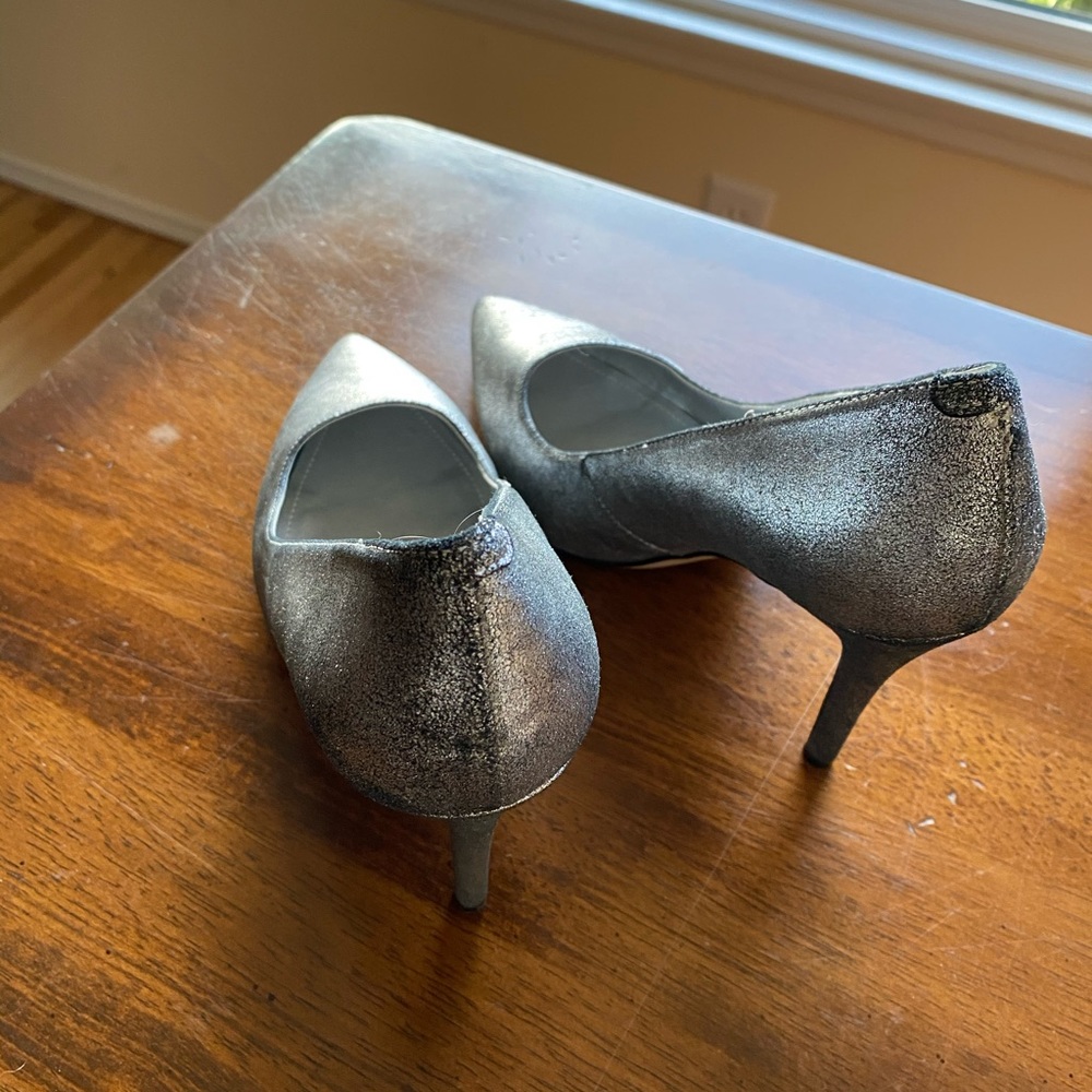 Whbm Point Shoes - Matte Sparkle Size 8 - image 3